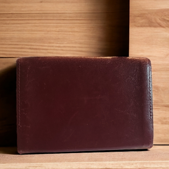 Burberrys VTG Bifold Card Wallet in EUC with COA - Picture 3 of 12